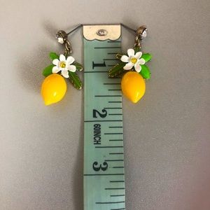 JCREW Lemon earrings